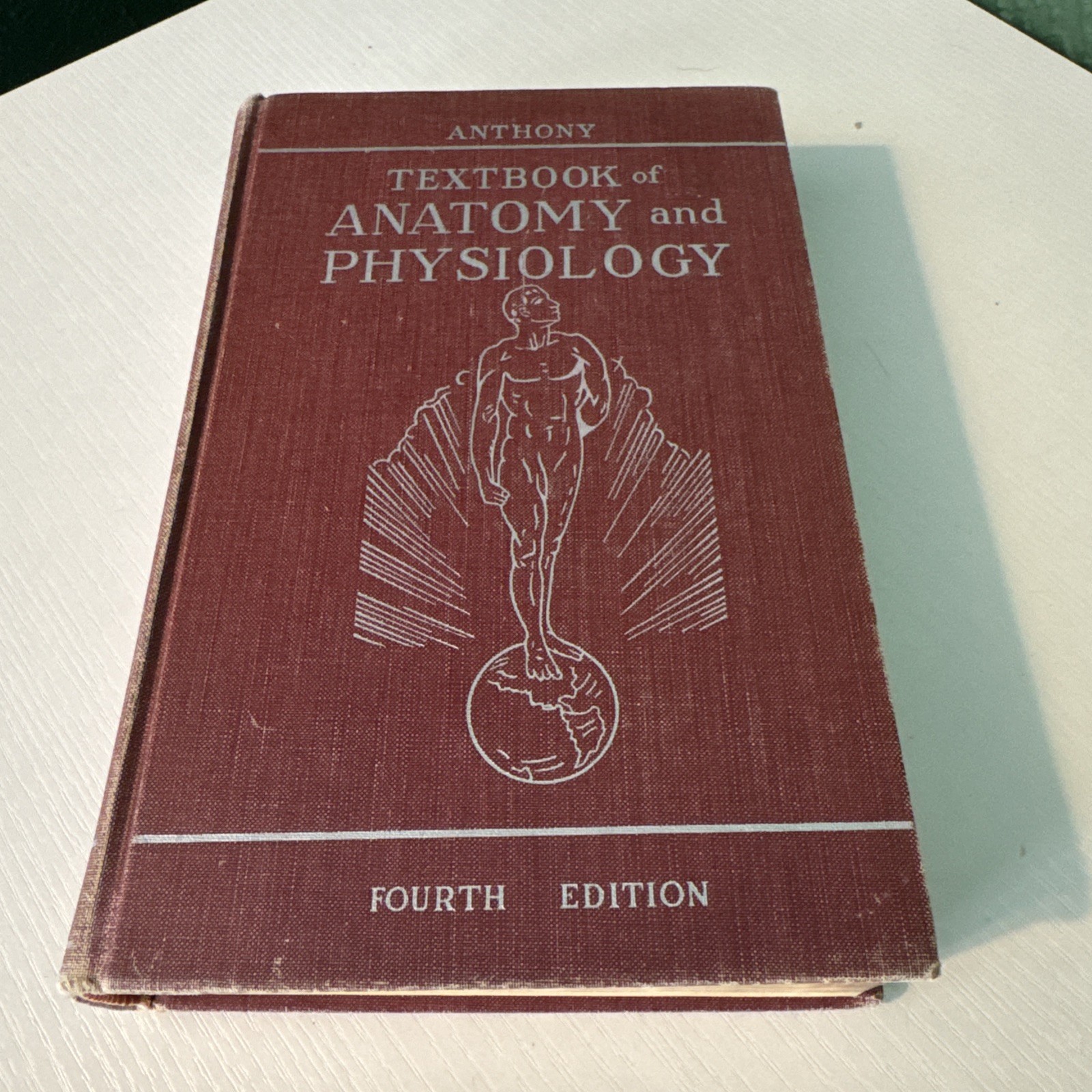 Vintage Textbook Of Anatomy And Physiology By Catherine Parker Anthony, 1955