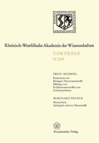 Natur-, Ingenieur- Und Wirtschaftswissenschaften: Vortr?Ge -…