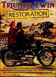Triumph Twin Restoration – paperback Bacon, Roy
