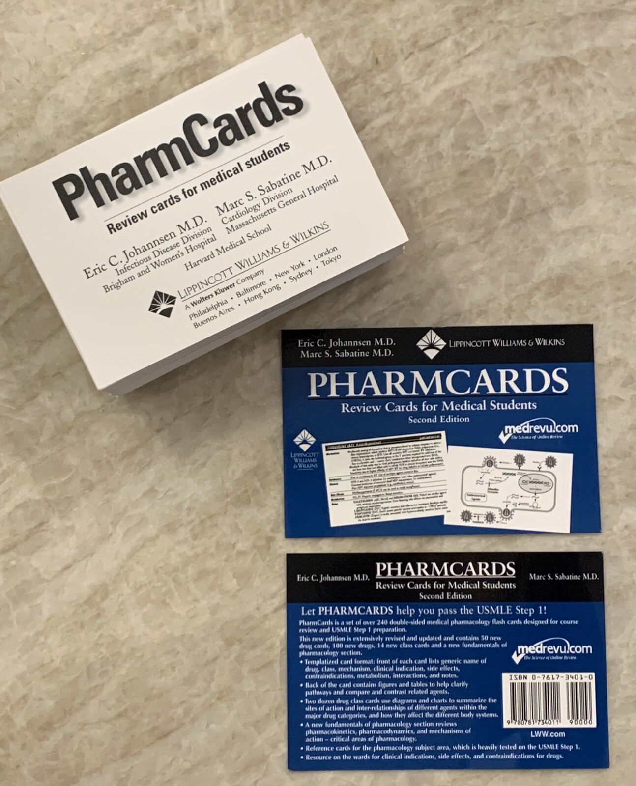 Pharmcards: Review Cards for Medical Students (2nd Edition) PERFECT + MY CARDS