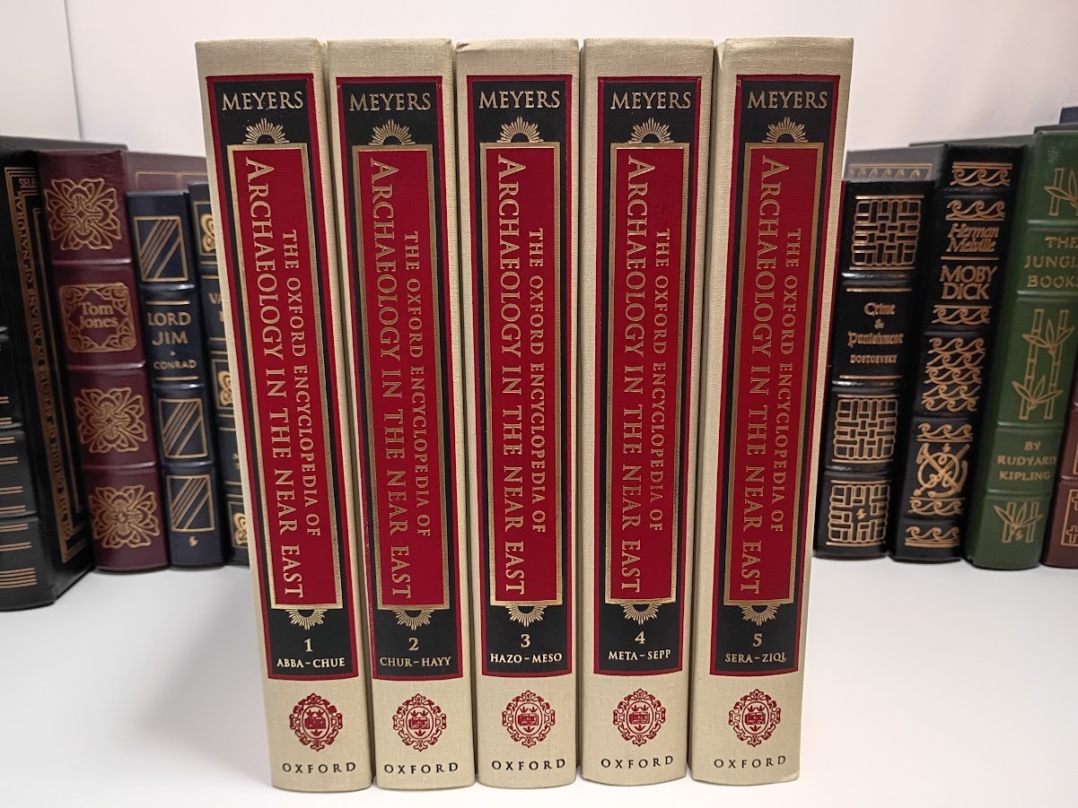 Oxford Encyclopedia of Archaeology in the Near East Complete 5 Volume Set LN ⭐