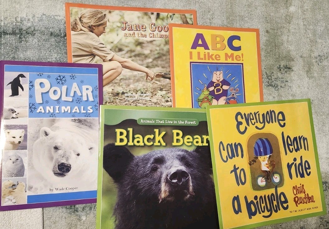 5 HMH BIG Books. Reading. Kindergarten Level