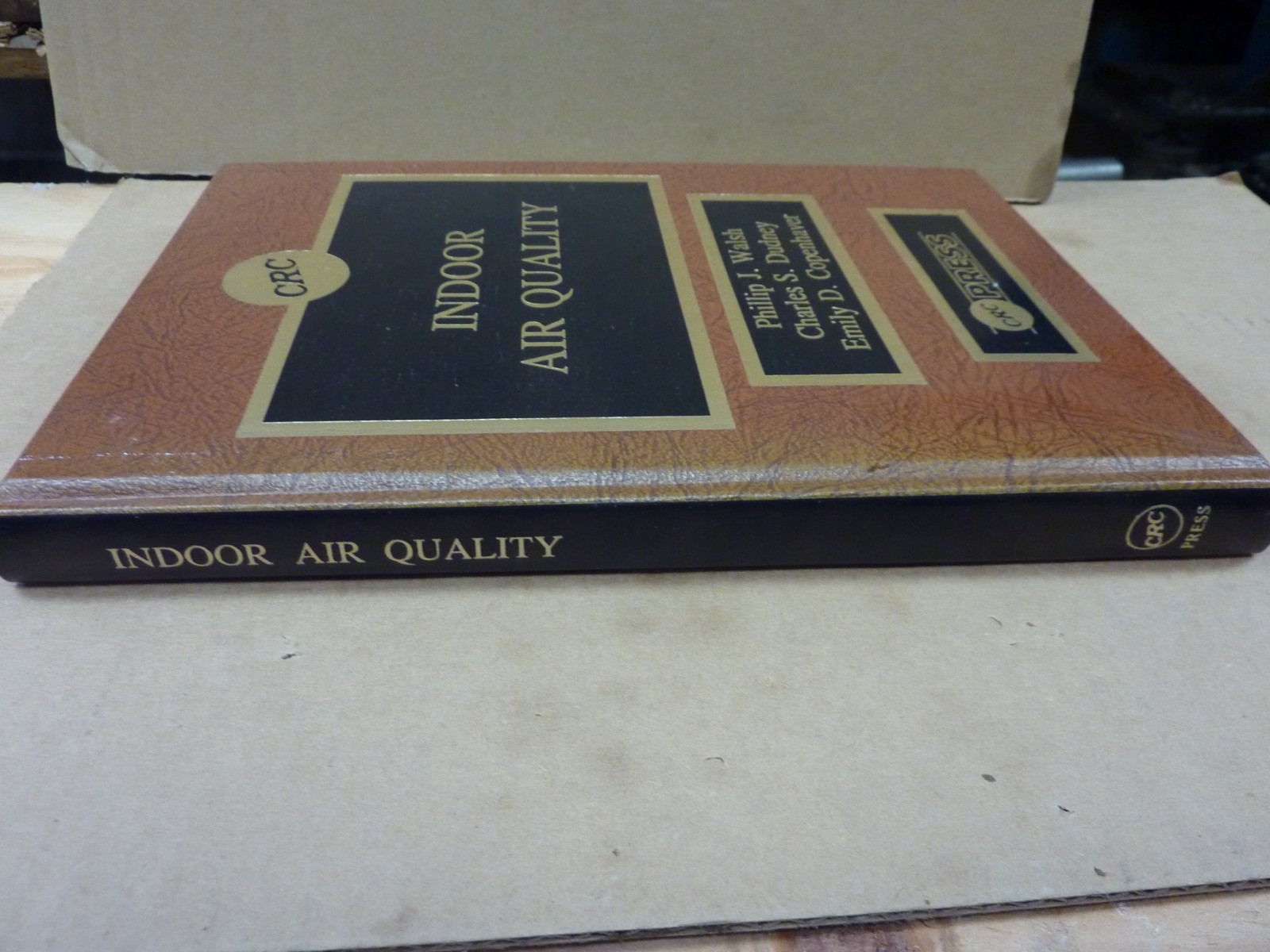 Indoor Air Quality Phillip J Walsh CRC Press Hardcover